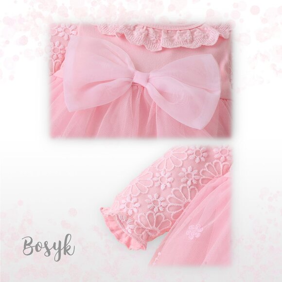 Victoria Sweet Dream Dress-Set- Dress for Baby Girls -Elegant Dresses for Baby - Picture 6 of 8